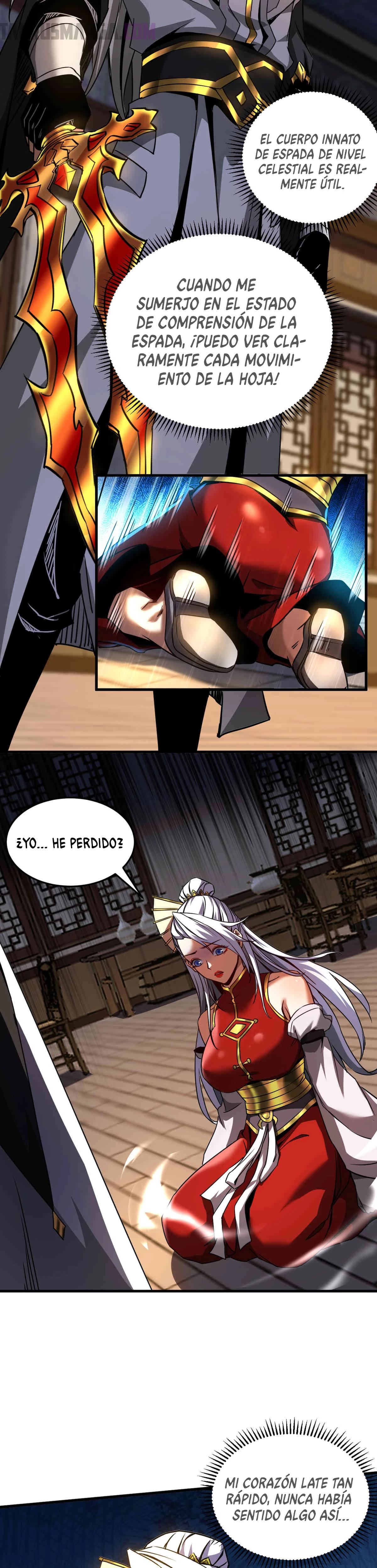 Mientras mis discípulas se matan, yo me relajo! > Capitulo 95 > Page 51